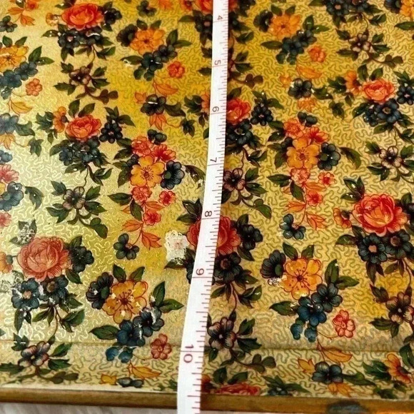 Vintage tray and coaster set. - Picture 10 of 14